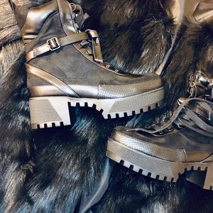 Pretty Little Thing Biker Boots